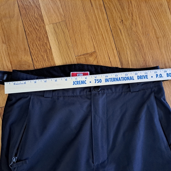 Rossignol Women's Ski Pants Size 14 Black Adjustable Waist Straight Leg Winter - Picture 5 of 14